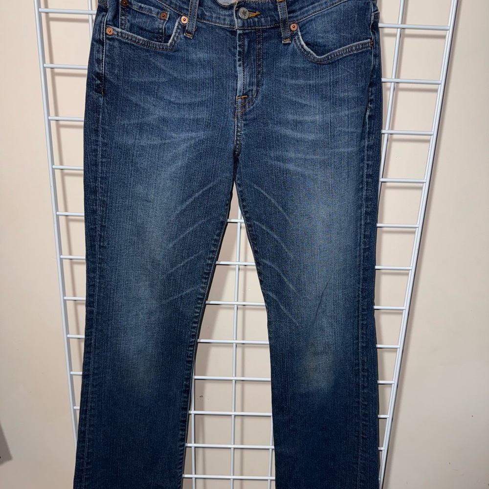 Lucky Brand Blue Denim Dungarees